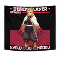 Kyoujurou Rengoku Tapestry Custom Demon Slayer Anime Home Decor 1 - PerfectIvy