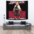 Kyoujurou Rengoku Tapestry Custom Demon Slayer Anime Room Decor 2 - PerfectIvy
