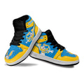 LA Chargers Kid Sneakers Custom For Kids 3 - PerfectIvy