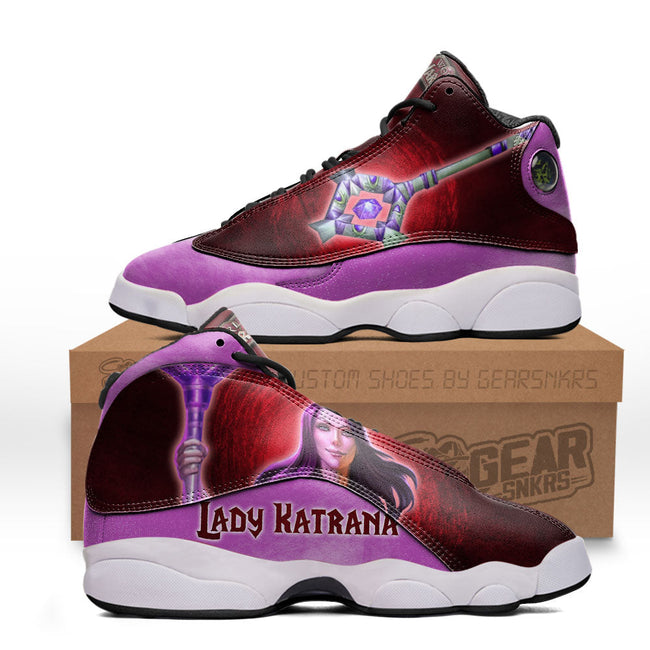Lady Katrana JD13 Sneakers World Of Warcraft Custom Shoes 1 - PerfectIvy
