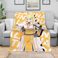 Lalatina Dustiness Ford Blanket Custom KonoSuba Anime Bedding 4 - PerfectIvy