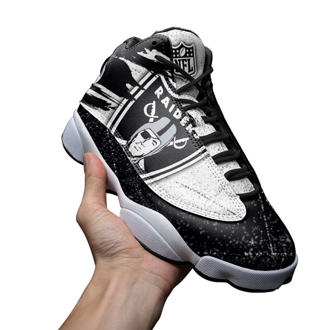 Las Vegas Raiders JD13 Sneakers Custom Shoes For Fans 3 - PerfectIvy