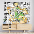 Leafa Tapestry Custom Sword Art Online Manga Anime Room Decor 1 - PerfectIvy
