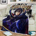 Lelouch Lamperouge Blanket Fleece Custom Code Geass Anime Manga Bedding Room 2 - PerfectIvy
