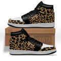 Leopard Skin Printed Sneakers Custom 3 - PerfectIvy