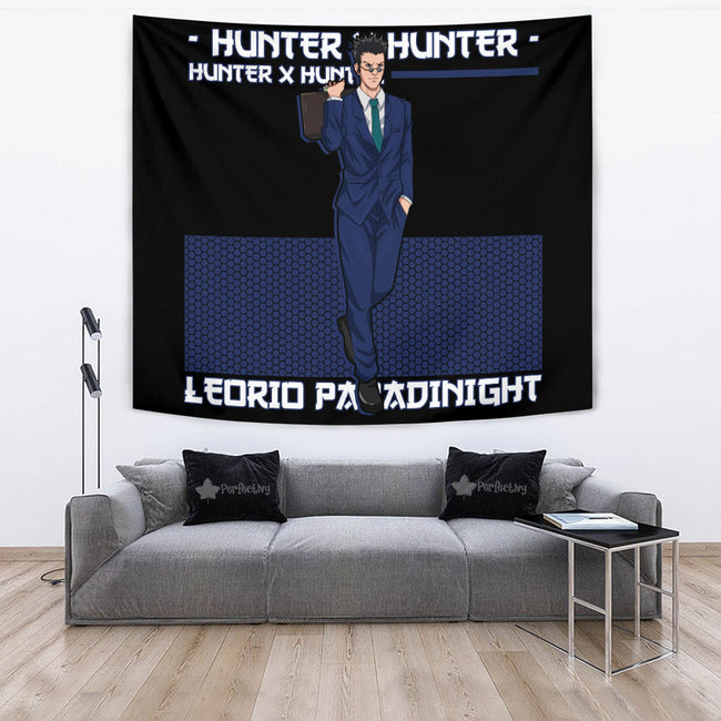 Leorio Paradinight Tapestry Custom Hunter x Hunter Anime Room Decor 2 - PerfectIvy