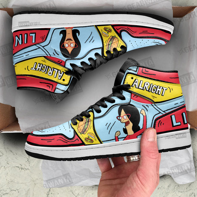 Linda Bob's Burger Shoes Custom For Cartoon Fans Sneakers TT13 2 - PerfectIvy