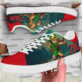 Link Skate Shoes Custom The Legend of Zelda Game Shoes 3 - PerfectIvy