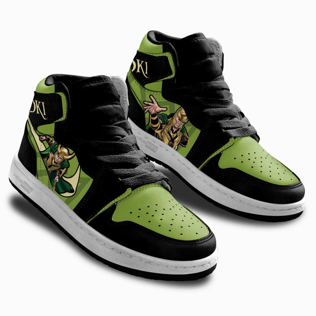 Loki Kids JD Sneakers Custom Shoes For Kids 1 - PerfectIvy
