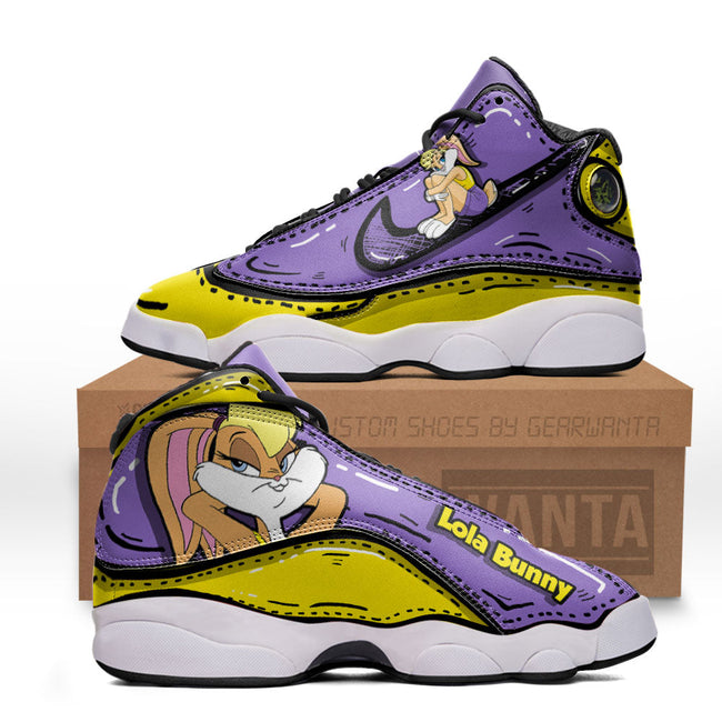Lola Bunny JD13 Sneakers Comic Style Custom Shoes 1 - PerfectIvy