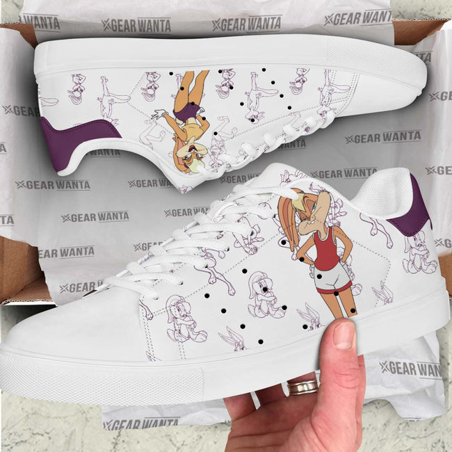 Lola Bunny Skate Shoes Custom Looney Tunes Cartoon Sneakers 3 - PerfectIvy