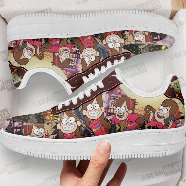 Mabel Pines Gravity Falls Sneakers Custom Cartoon Shoes 1 - PerfectIvy