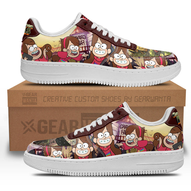 Mabel Pines Gravity Falls Sneakers Custom Cartoon Shoes 2 - PerfectIvy