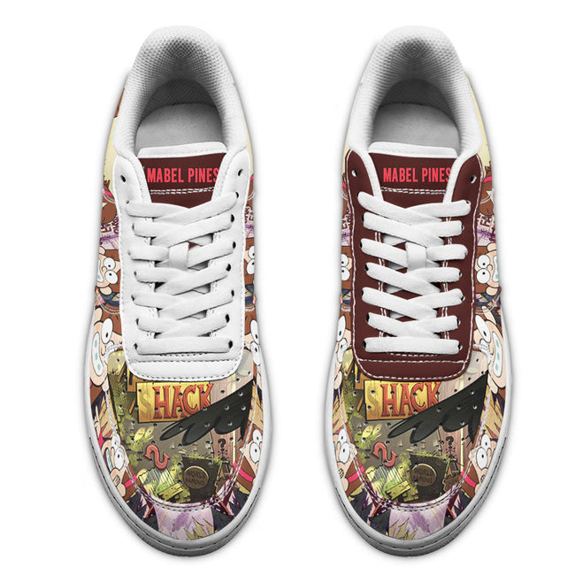 Mabel Pines Gravity Falls Sneakers Custom Cartoon Shoes 4 - PerfectIvy