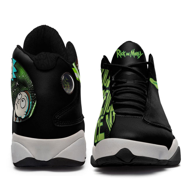 Mad Science JD13 Sneakers Rick and Morty Custom Shoes 3 - PerfectIvy