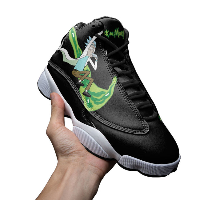 Mad Science JD13 Sneakers Rick and Morty Custom Shoes 4 - PerfectIvy