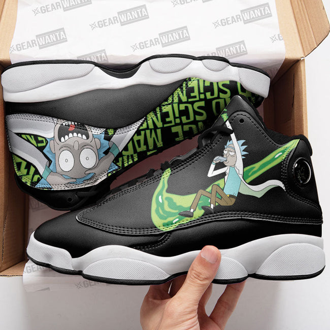 Mad Science JD13 Sneakers Rick and Morty Custom Shoes 5 - PerfectIvy