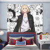Manjiro Sano Mikey Tapestry Custom Tokyo Revengers Manga Anime Room Decor 1 - PerfectIvy