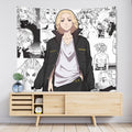 Manjiro Sano Mikey Tapestry Custom Tokyo Revengers Manga Anime Room Decor 2 - PerfectIvy