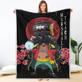 Marshall D. Teach Blackbeard Blanket Moon Style Custom One Piece Anime Bedding 1 - PerfectIvy