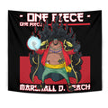 Marshall D. Teach Tapestry Custom One Piece Anime Home Decor 1 - PerfectIvy