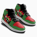 Marvin the Martian Kid Sneakers Custom For Kids 2 - PerfectIvy