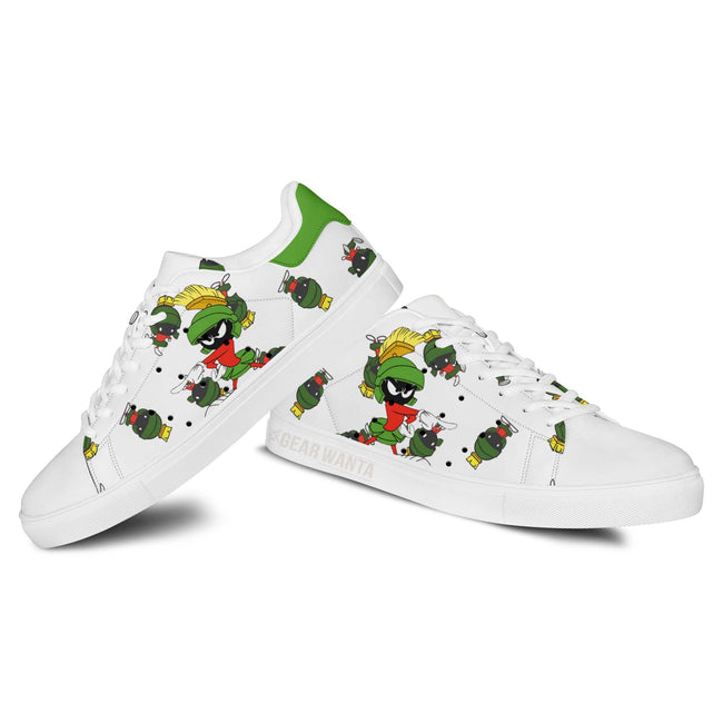 Marvin the Martian Skate Shoes Custom Looney Tunes Shoes 2 - PerfectIvy