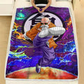 Master Roshi Fleece Blanket Custom Dragon Ball Anime Galaxy Style 4 - PerfectIvy