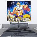 Master Roshi Tapestry Custom Dragon Ball Anime Home Decor 4 - PerfectIvy