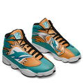 Miami Dolphins JD13 Sneakers Custom Shoes For Fans 2 - PerfectIvy