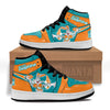 Miami Dolphins Kid Sneakers Custom For Kids 1 - PerfectIvy