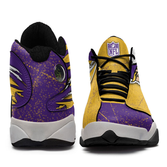 Minnesota Vikings JD13 Sneakers Custom Shoes For Fans 3 - PerfectIvy