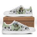 Mitch Muscle Regular Show Skate Shoes Custom Comic Style 2 - PerfectIvy