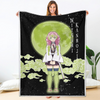 Mitsuri Kanroji Blanket Custom Moon Style Demon Slayer Anime Bedding 1 - PerfectIvy