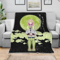 Mitsuri Kanroji Blanket Custom Moon Style Demon Slayer Anime Bedding 4 - PerfectIvy