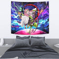 Mitsuri Kanroji Tapestry Custom Galaxy Demon Slayer Anime Room Decor 4 - PerfectIvy