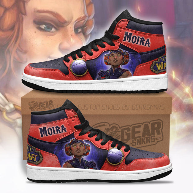 Moira World of Warcraft JD Sneakers Shoes Custom For Fans 1 - PerfectIvy