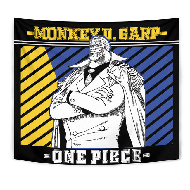 Monkey D. Garp Tapestry Custom One Piece Anime Room Wall Decor 1 - PerfectIvy