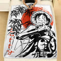 Monkey D. Luffy Blanket Custom One Piece Manga Anime Bedding 4 - PerfectIvy