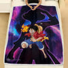Monkey D. Luffy Blanket Fleece Galaxy One Piece Anime Bedding Room 1 - PerfectIvy