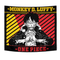 Monkey D. Luffy Tapestry Custom Manga Style One Piece Anime Room Decor 1 - PerfectIvy