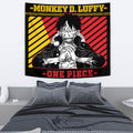 Monkey D. Luffy Tapestry Custom Manga Style One Piece Anime Room Decor 2 - PerfectIvy