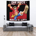 Monkey D. Luffy Tapestry Custom One Piece Anime Home Decor 2 - PerfectIvy
