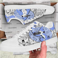 Mordecai Regular Show Skate Shoes Custom Comic Style 2 - PerfectIvy