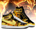 Mortal Kombat Sneakers Scorpion Fire Style JD Sneakers Shoes Custom For Fans 3 - PerfectIvy