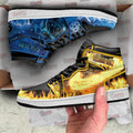 Mortal Kombat Sneakers Scorpion Fire Style vs Sub-zero Ice JD Sneakers Shoes Custom For Fans 2 - PerfectIvy
