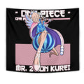 Mr. 2 Bon Kurei Tapestry Custom One Piece Anime Home Decor 1 - PerfectIvy