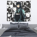Muichiro Tokito Tapestry Custom Demon Slayer Anime Manga Room Decor 4 - PerfectIvy