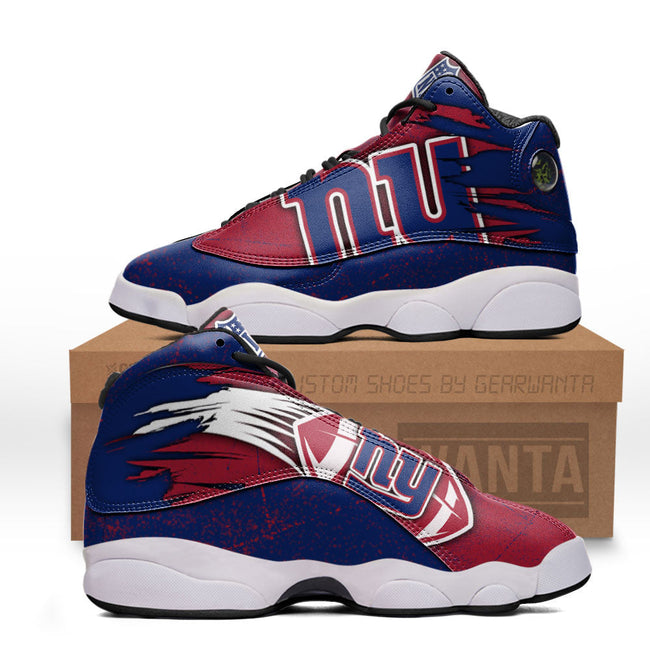 NY Giants JD13 Sneakers Custom Shoes For Fans 1 - PerfectIvy