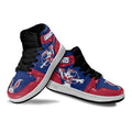 NY Giants Kid Sneakers Custom For Kids 3 - PerfectIvy